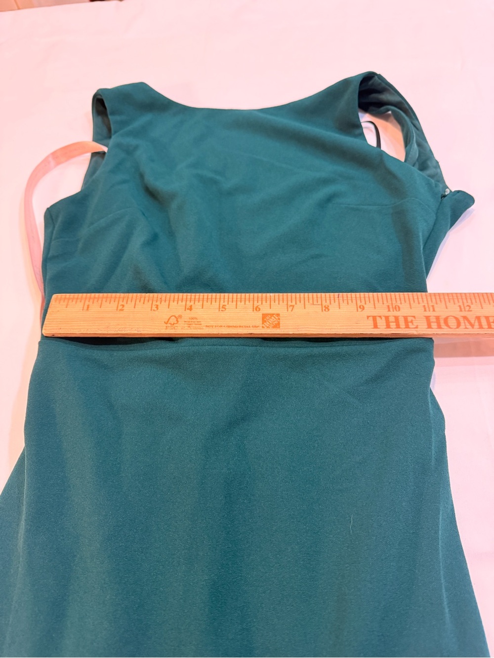 Lulu's Emerald Green Backless Evening Gown - Picture 8 of 9